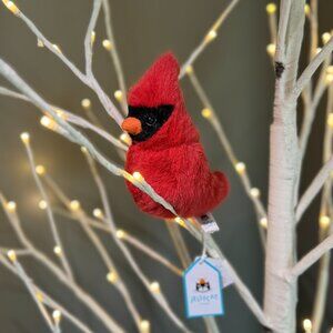 Jellycat Cardinal Birdling NWT Rare & Very Hard to Find! Fast shipping! BIR6C